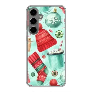 Новорічні Чохли для Самсунг Галаксі S24 Плюс (VPrint) (Одяг НР)