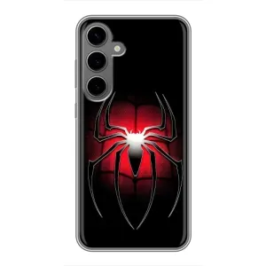 Чохол з людиною павуком для Samsung Galaxy S24 Plus - (AlphaPrint) (Паук марвел)