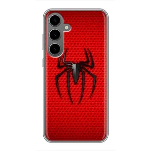 Чохол з людиною павуком для Samsung Galaxy S24 Plus - (AlphaPrint) (Павук Марвел)