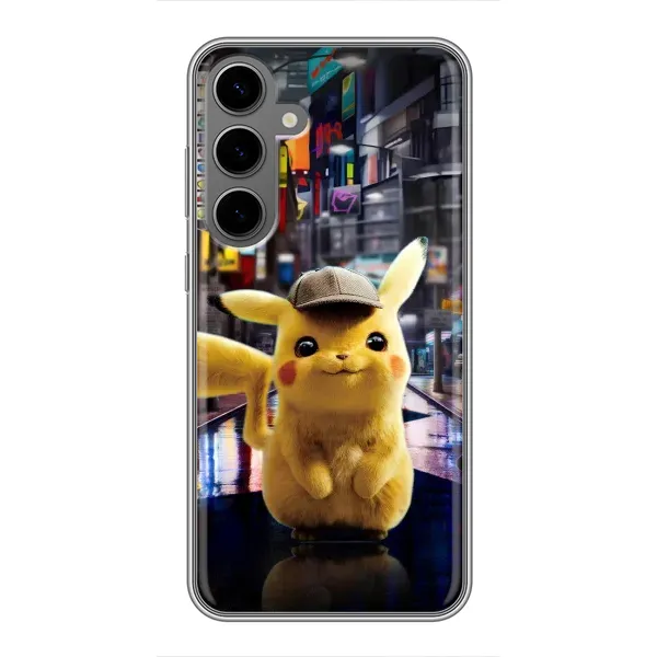 Чехол с принтом «Пикачу покемон» для Samsung Galaxy S24 Plus