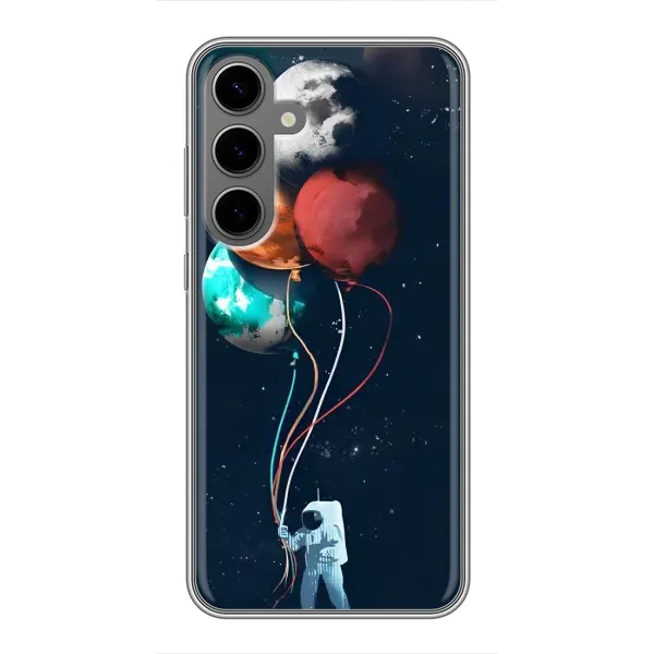 Чохол з принтом «Планети кульки» для Samsung Galaxy S24 Plus