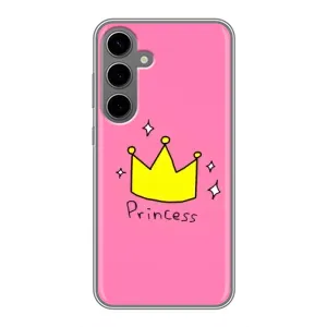 Чохол з картинкою (Стильні) Самсунг Галаксі S24 Плюс - (AlphaPrint) (Princess)