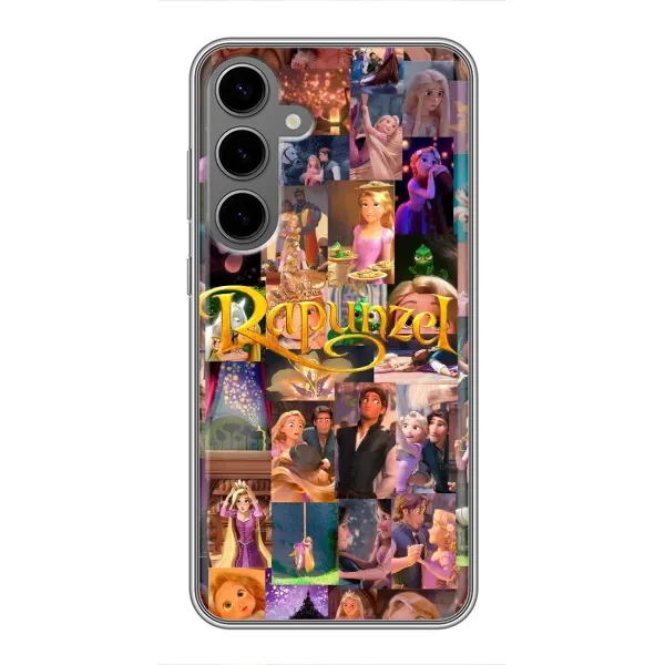 Чохол з принтом «Колаж Рапунцель» для Samsung Galaxy S24 Plus