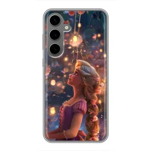 Чохол Рапунцель для Samsung Galaxy S24 Plus (Рапунцель ліхтарики)
