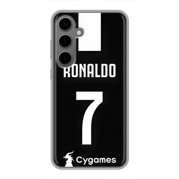 Чохол з принтом «RONALDO 7» для Samsung Galaxy S24 Plus Чохол з принтом «RONALDO 7» для Samsung Galaxy S24 Plus
