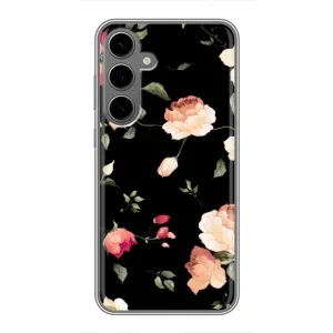 Чохли з квітами для Samsung Galaxy S24 Plus (VPrint) (Трояндочки)