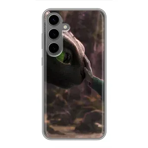 Чохол як приборкати дракона на Samsung Galaxy S24 Plus (Сцена з драконом)