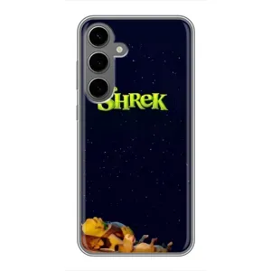 Чохол з мультфільмом Шрек на Samsung Galaxy S24 Plus (Відпочиваючий Шрек)