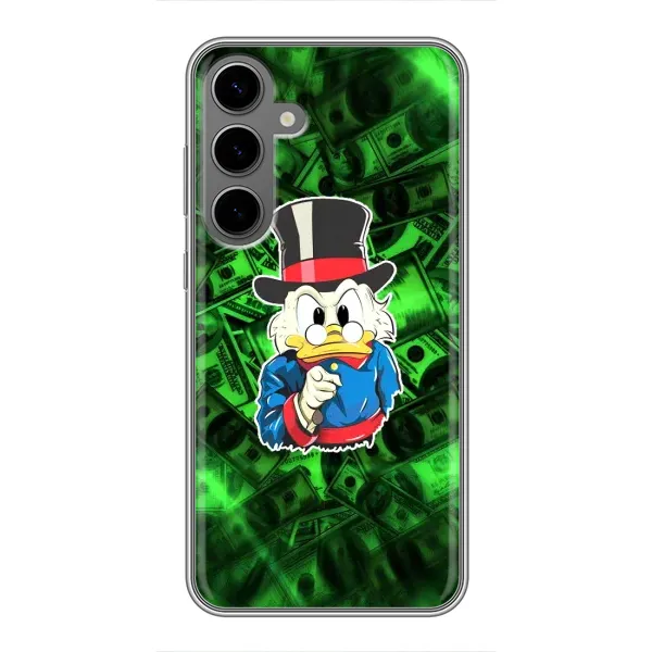 Чехол с принтом «Скрудж МакДак» для Samsung Galaxy S24 Plus