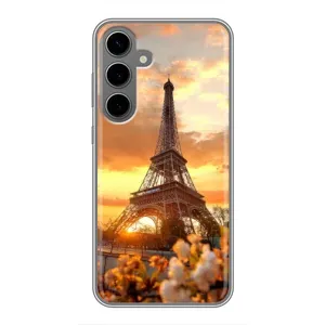 Чохол Ейфелева Вежа Samsung Galaxy S24 Plus - (AlphaPrint) (Сонячня вежа)
