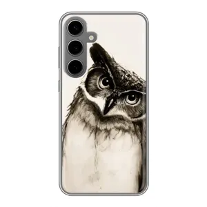Чохол з пташками на Samsung Galaxy S24 Plus (VPrint) (Сова)