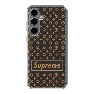 Чеохол для Samsung Galaxy S24 Plus з картинкою Supreme (AlphaPrint) (Supreme LV)