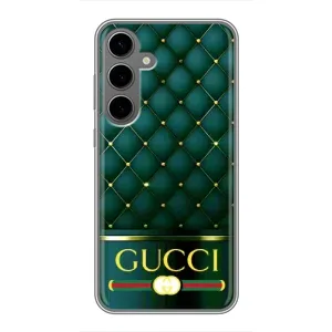 Чохли  GUCCI для Самсунг Галаксі S24 Плюс (AlphaPrint) (Текстура Гуччі)