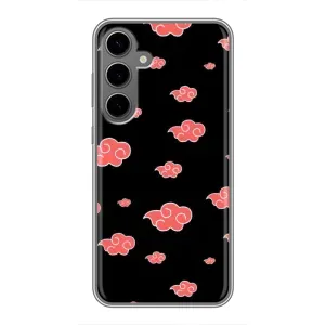 Чохли Персонажі Аніме Наруто для Samsung Galaxy S24 Plus (AlphaPrint) (Хмарки Аніме)