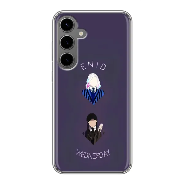Чохол з принтом «Венздей і подруга» для Samsung Galaxy S24 Plus Чохол з принтом «Венздей і подруга» для Samsung Galaxy S24 Plus