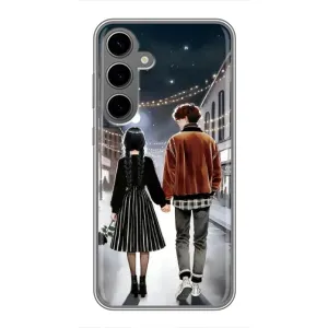 Чохол з дизайном Венздей 2 на Samsung Galaxy S24 Plus (Венздей та Тайлер)