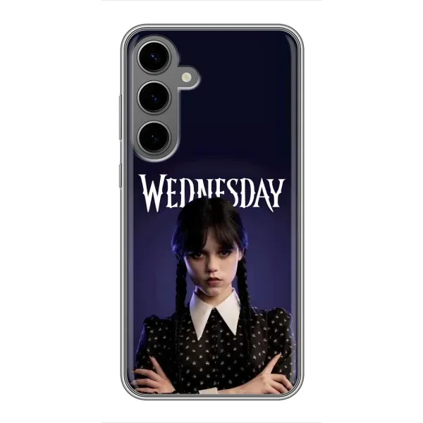 Чохол з принтом «Wednesday» для Samsung Galaxy S24 Plus Чохол з принтом «Wednesday» для Samsung Galaxy S24 Plus