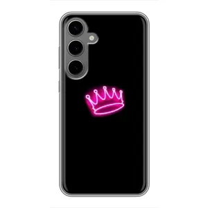Чохол з Короною Самсунг Галаксі S24 Плюс - (AlphaPrint) (Яскрава корона)