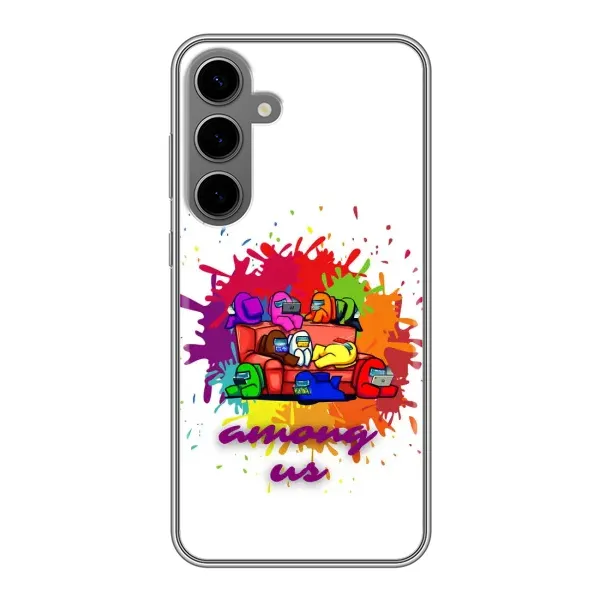 Чехол с принтом «Яркий АмонгАс» для Samsung Galaxy S24 Plus