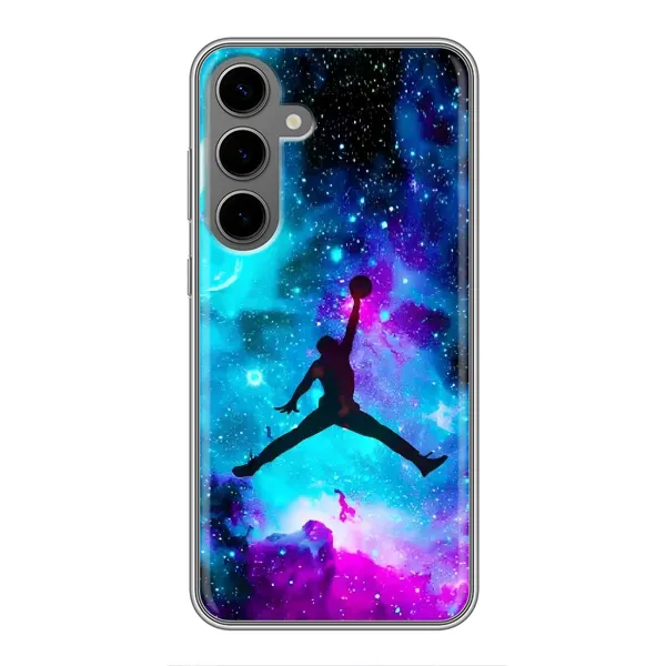 Чехол с принтом «Яркий Джордан» для Samsung Galaxy S24 Plus