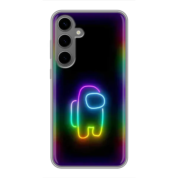 Чехол с принтом «Яркий скин» для Samsung Galaxy S24 Plus