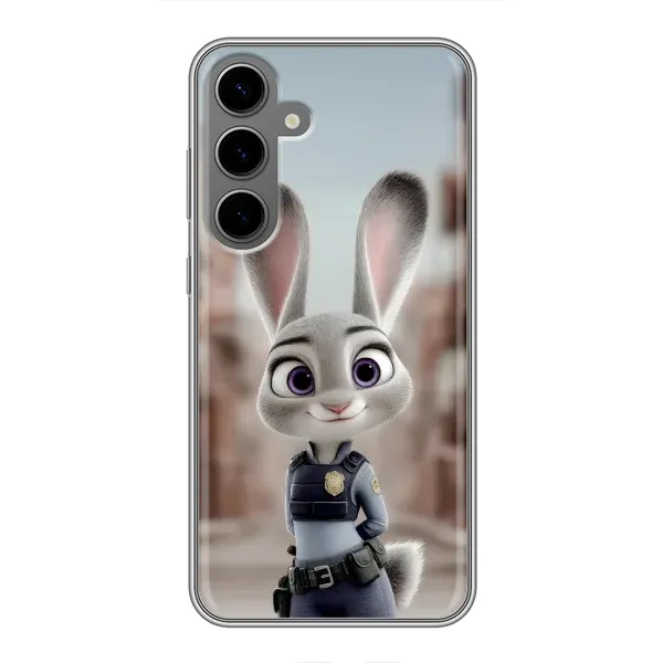 Чехол с принтом «Офицер Джуди Хоппс» для Samsung Galaxy S24 Plus
