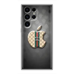 Чохли GUCCI для Samsung Galaxy S24 Ultra (AlphaPrint) (Apple gucci)