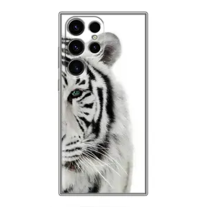 Чехлы с картинками животных Samsung Galaxy S24 Ultra (Белый Тигр)