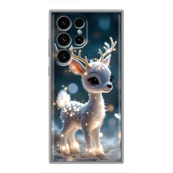 Чохол з принтом «Блискуче оленятко» для Samsung Galaxy S24 Ultra