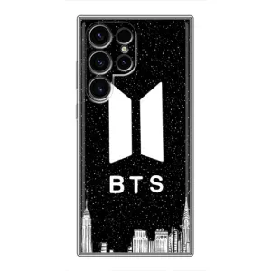 Чохли BTS для Samsung Galaxy S24 Ultra (AlphaPrint) (БТС Лого)