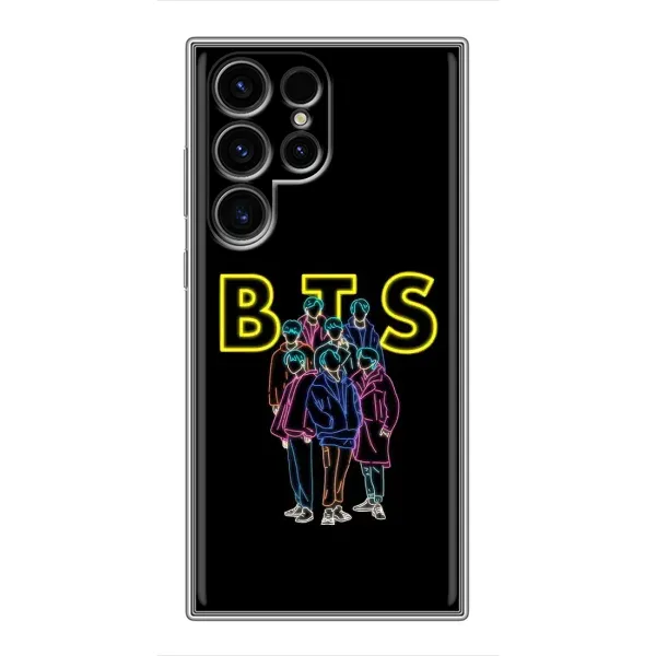 Чохол з принтом «BTS стайл» для Samsung Galaxy S24 Ultra Чохол з принтом «BTS стайл» для Samsung Galaxy S24 Ultra