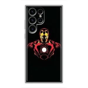 Чохли з героями Марвел Samsung Galaxy S24 Ultra (VPrint) (Залізна людина)