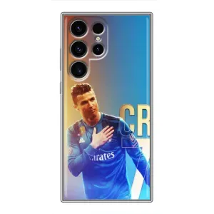 Чехол Криштиану Роналду для Samsung Galaxy S24 Ultra (AlphaPrint) (CR7 Real)
