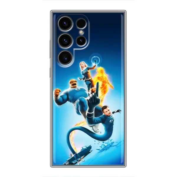 Чехол с принтом «Герои Фантастическая Четверка» для Samsung Galaxy S24 Ultra Чехол с принтом «Герои Фантастическая Четверка» для Samsung Galaxy S24 Ultra