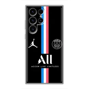 Чохли PSG для Samsung Galaxy S24 Ultra (AlphaPrint) (футболка ПСЖ)