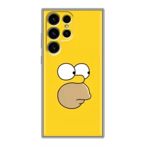 Чjхол з Сімпсонами для Samsung Galaxy S24 Ultra (VPrint) (Гомер)