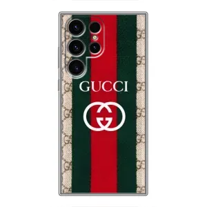 Чохли GUCCI для Samsung Galaxy S24 Ultra (AlphaPrint) (Gucci дизайн)