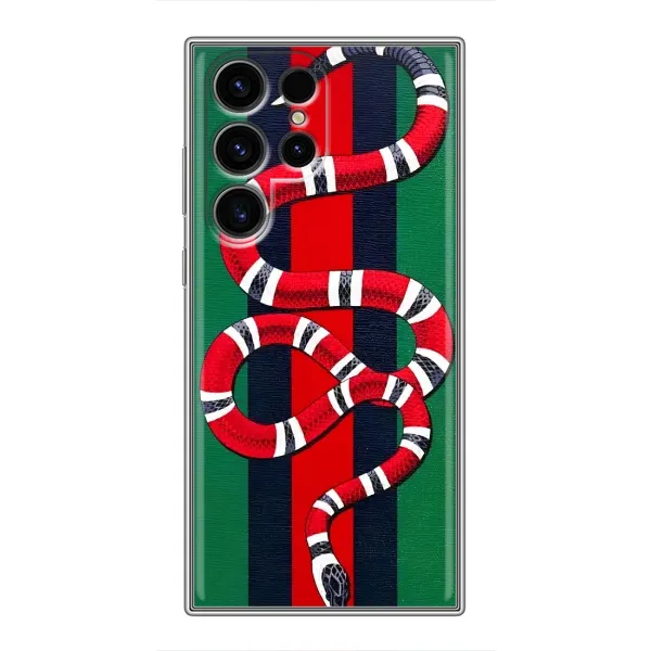 Чехол с принтом «Gucci змия» для Samsung Galaxy S24 Ultra