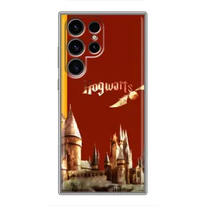 Чехлы с Гарри Поттером для Samsung Galaxy S24 Ultra (AlphaPrint) (Hogwarts)