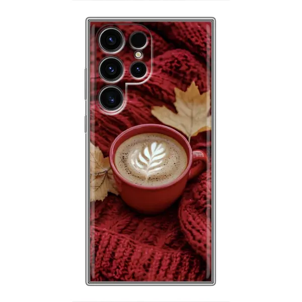 Чехол с принтом «Кофе на пледе» для Samsung Galaxy S24 Ultra Чехол с принтом «Кофе на пледе» для Samsung Galaxy S24 Ultra