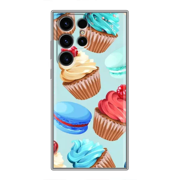 Чехол с принтом «Кексики» для Samsung Galaxy S24 Ultra Чехол с принтом «Кексики» для Samsung Galaxy S24 Ultra