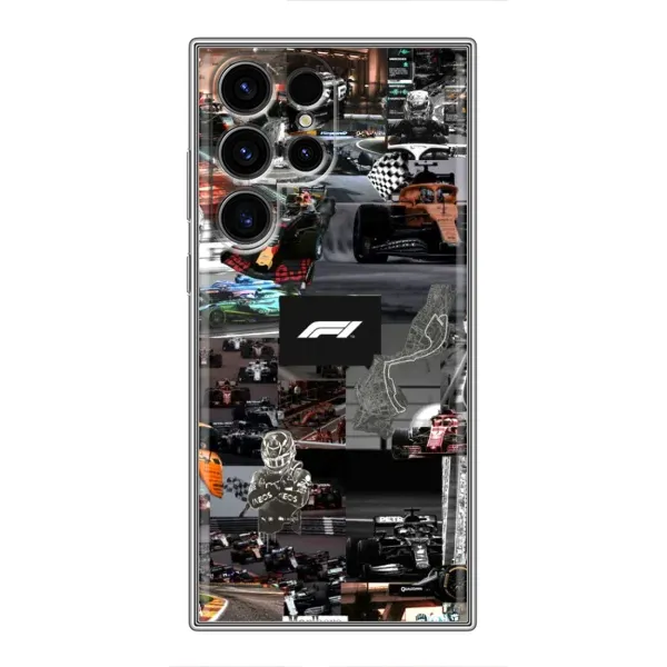 Чехол с принтом «Гоночный коллаж Ф1» для Samsung Galaxy S24 Ultra Чехол с принтом «Гоночный коллаж Ф1» для Samsung Galaxy S24 Ultra