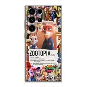 Чехол Зоотрополіс на Samsung Galaxy S24 Ultra (Постер Зверополис)