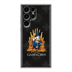 Чехлы для Samsung Galaxy S24 Ultra - Скрудж МакДак Louis Vuitton (PREMIUMPrint) (Король денег)