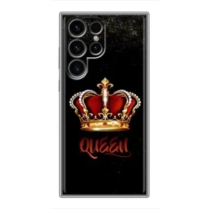 Чехол с Короной Самсунг С24 Ультра - (AlphaPrint) (Корона короля)