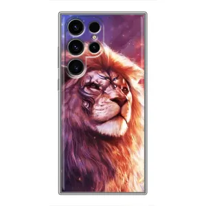 Чохол з картинкою ЛЕВ для Samsung Galaxy S24 Ultra (VPrint) (Красочний Лев)