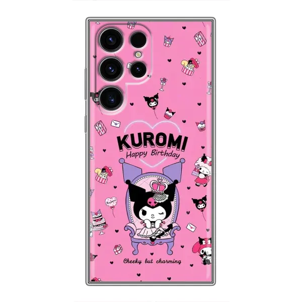 Чехол с принтом «KUROMI» для Samsung Galaxy S24 Ultra