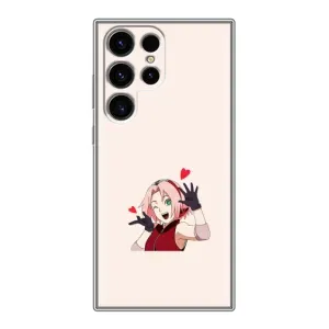 Чохли Персонажі Аніме Наруто для Samsung Galaxy S24 Ultra (AlphaPrint) (Лайк Сакура)