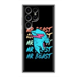 Чехлы Мистер Бист для Самсунг С24 Ультра (logo Mr beast)
