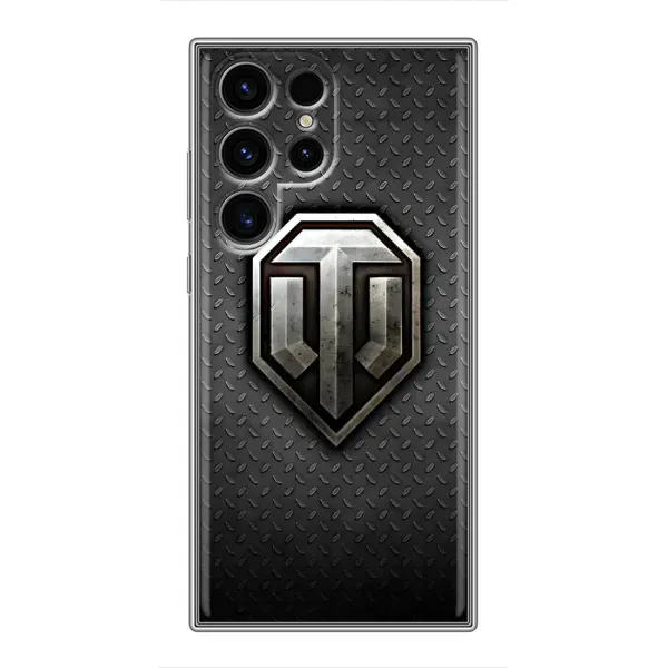 Чохол з принтом «Лого Tanks» для Samsung Galaxy S24 Ultra Чохол з принтом «Лого Tanks» для Samsung Galaxy S24 Ultra